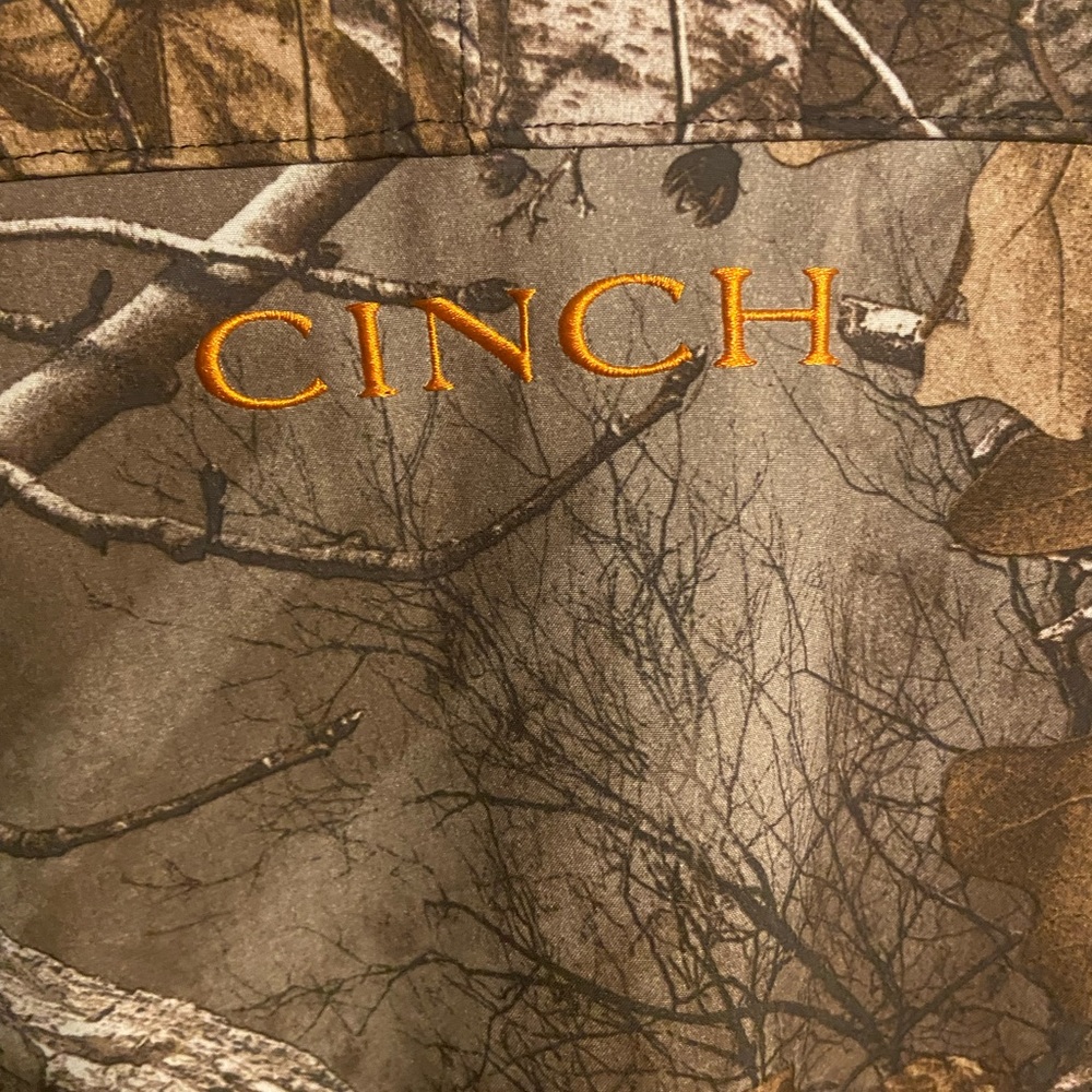 EUC Men’s Camoflauge CINCH Realtree Hunting Vest Sz S Small